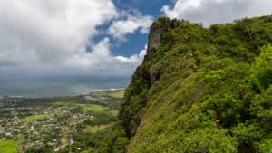 Sleeping Giant Chin Lookout, Nounou Mountain, Kauai